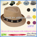 Factory Stock Fashionable Round Diamonds Braided 100% Paper Straw Hat,LSP37